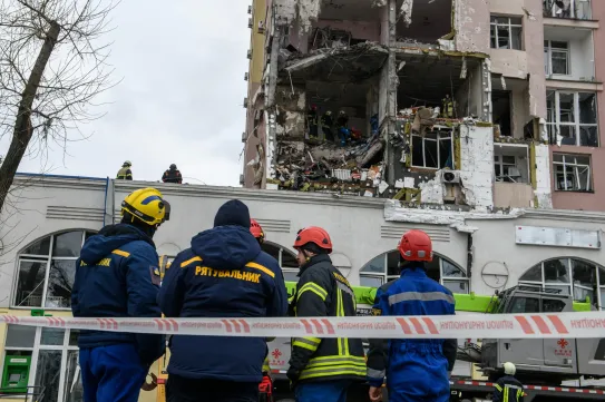 10 órán át bombázták az oroszok Kijevet