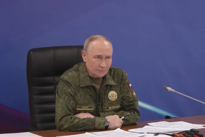 Putyin arról beszélt, hogy ha az ukránok nem akarnak békét, az oroszok erővel érik majd el a céljaikat