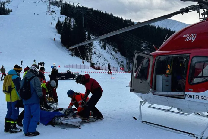 Mentőhelikoptert riasztottak egy 21 éves magyar turistához a Magas-Tátrában