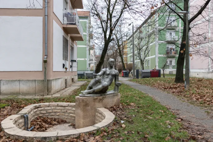 A városrészben nagy a zöldterület aránya – Fotó: Bődey János / Telex