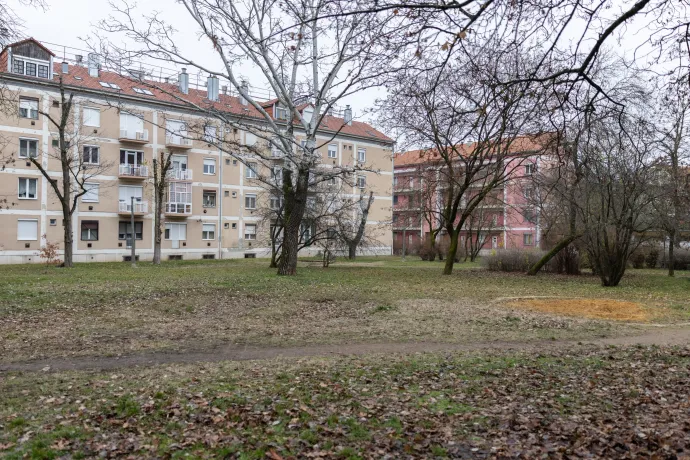 A legrégebbi uránvárosi társasházak – Fotó: Bődey János / Telex