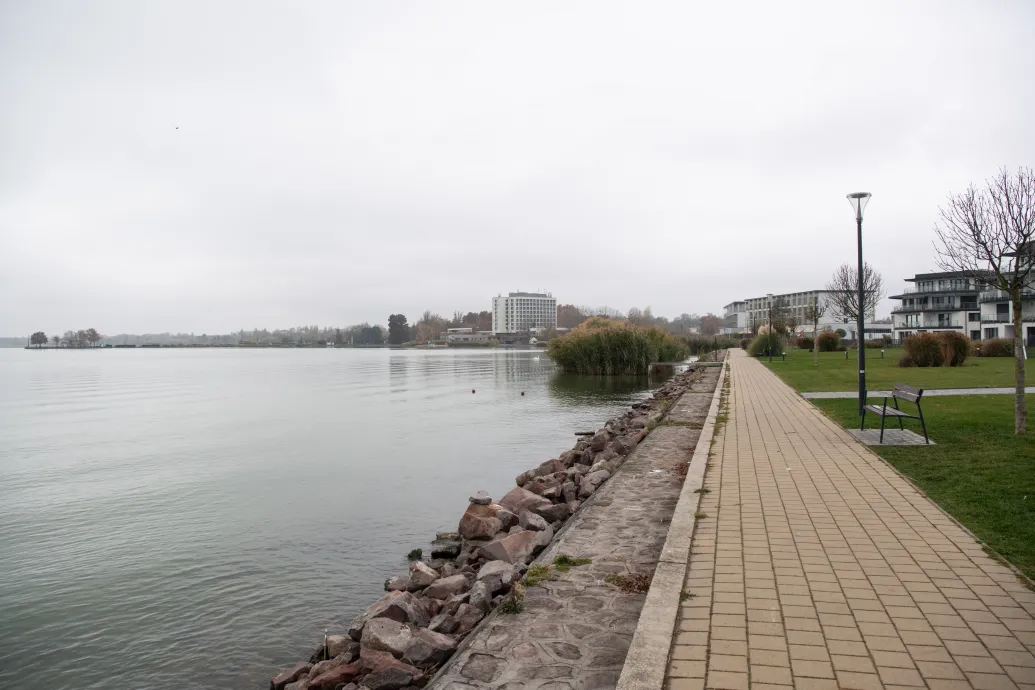 Jegesedik a Balaton – Forrás: Telex.hu