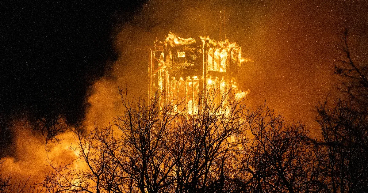 Leégett Amszterdam egyik műemléktemploma