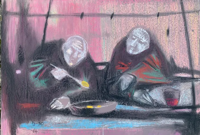 Vacsora – Olekszander Zsilcov archívuma