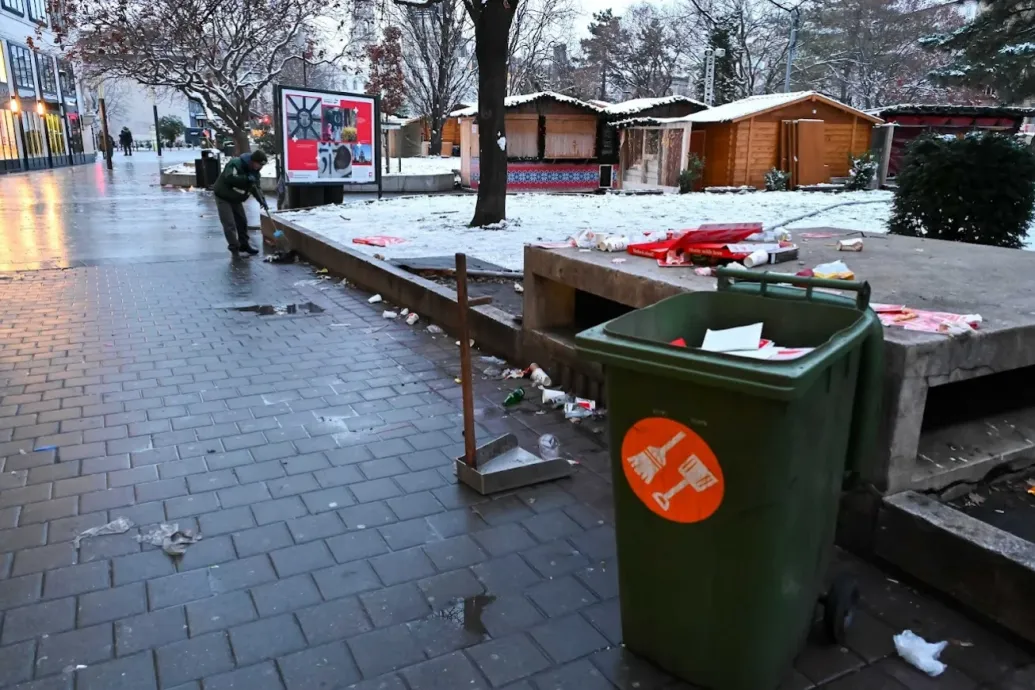 Jóval kevesebb volt a szilveszteri tűzijátékszemét az FKF szerint