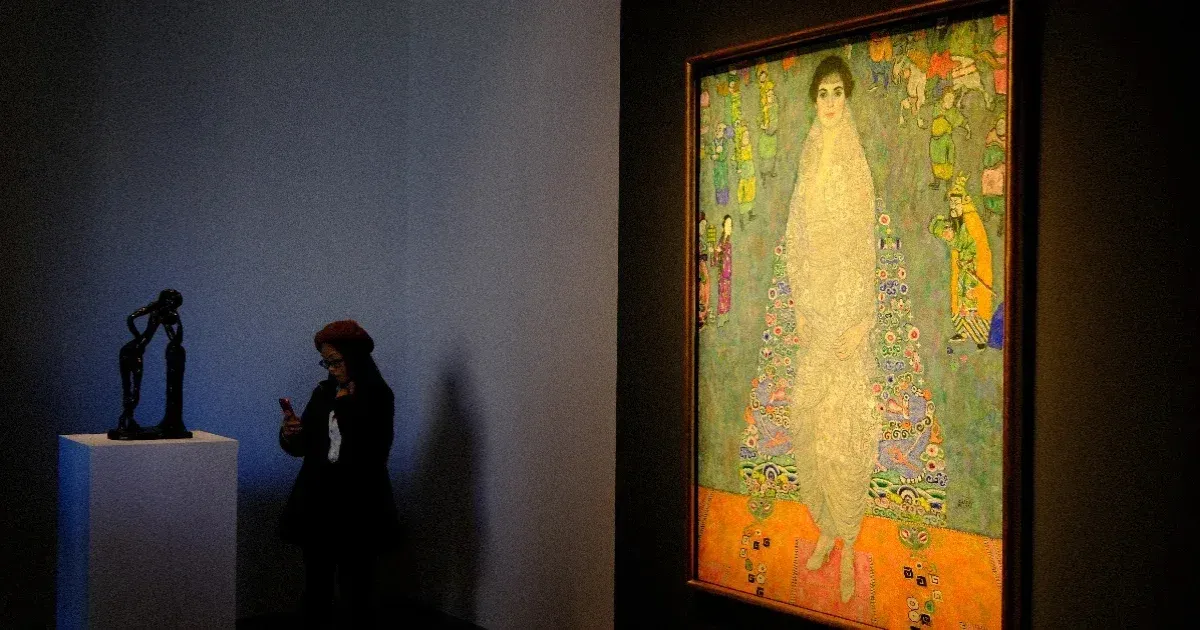 The Hungarian story behind Klimt's record-breaking painting: Elisabeth Léderer was the daughter of...