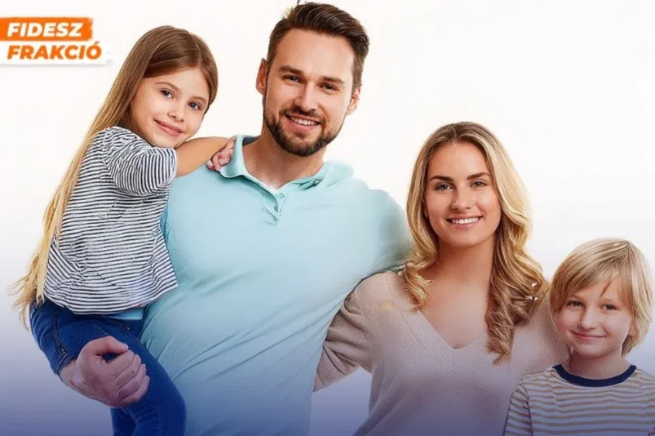 Mesterséges intelligenciával generált képpel népszerűsíti a Fidesz-frakció a családi adókedvezmények emelését