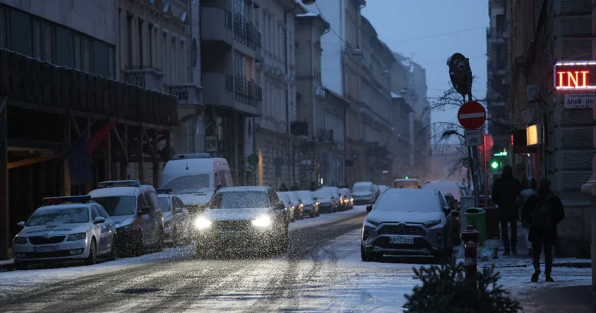 Kedd délután érkezik a havazás második hulláma, 5-15 centi friss hó is hullhat