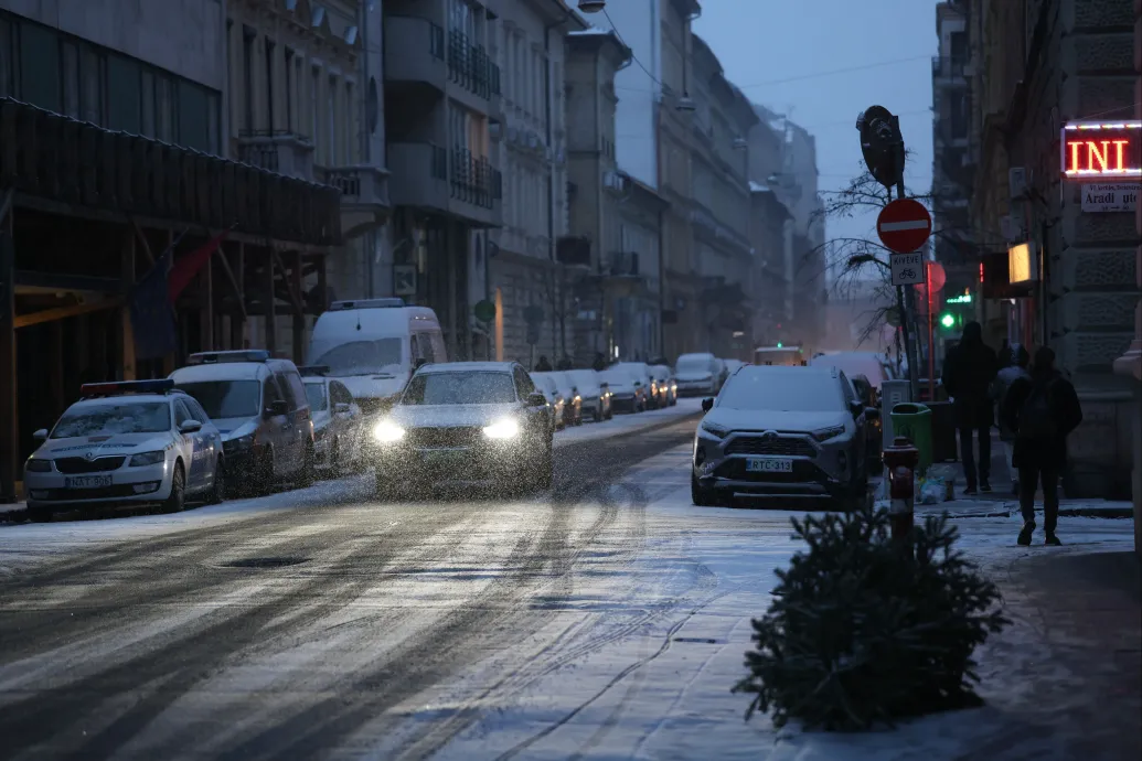 Kedd délután érkezik a havazás második hulláma, 5-15 centi friss hó is hullhat