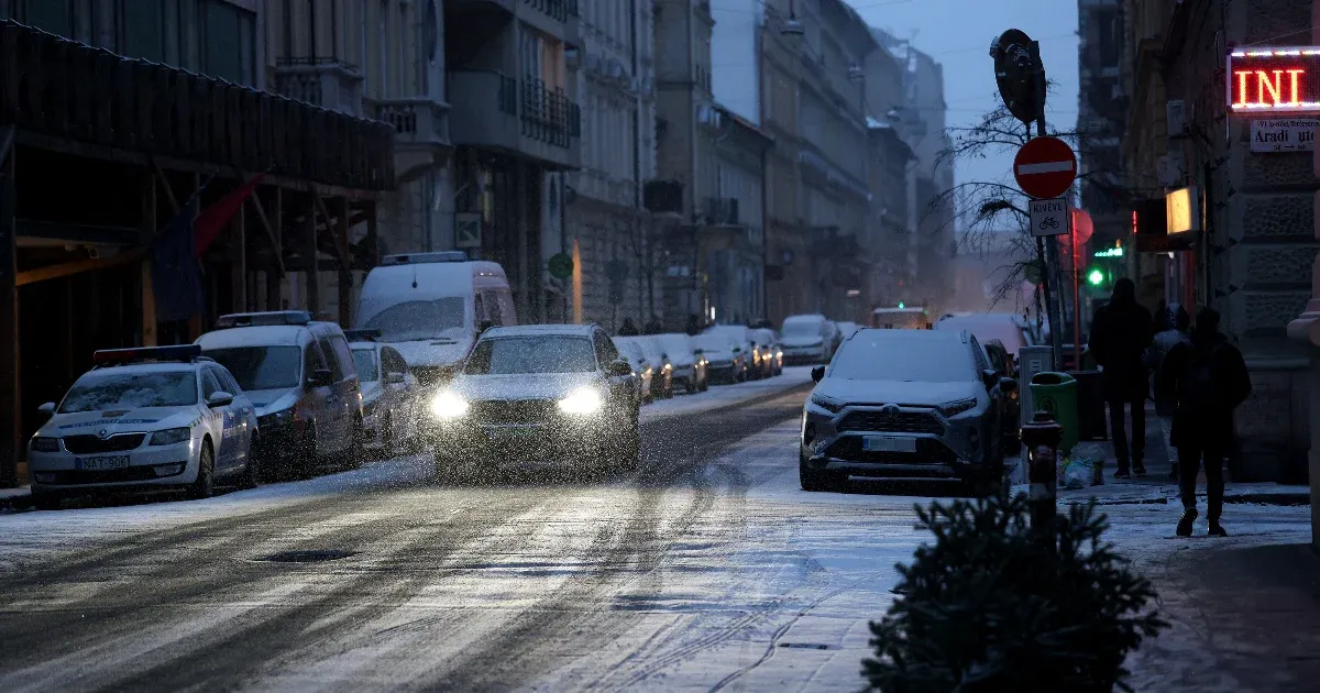 Kedd délután érkezik a havazás második hulláma, 5-15 centi friss hó is hullhat