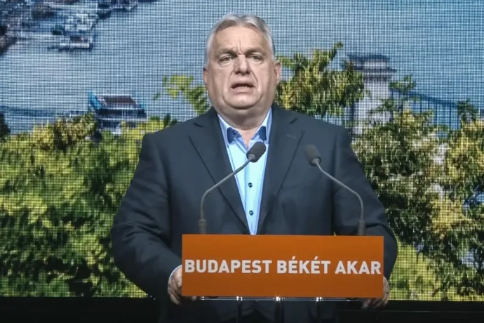 Orbán Viktor azzal tüzelte a fővárosi Fideszt, hogy szerinte mi várna Budapestre a Tisza győzelme esetén