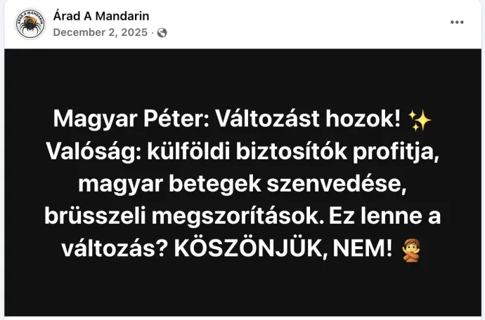 Brüsszel, Magyar Péter, Fidesz – az unásig ismert üzenetek – Forrás: Facebook