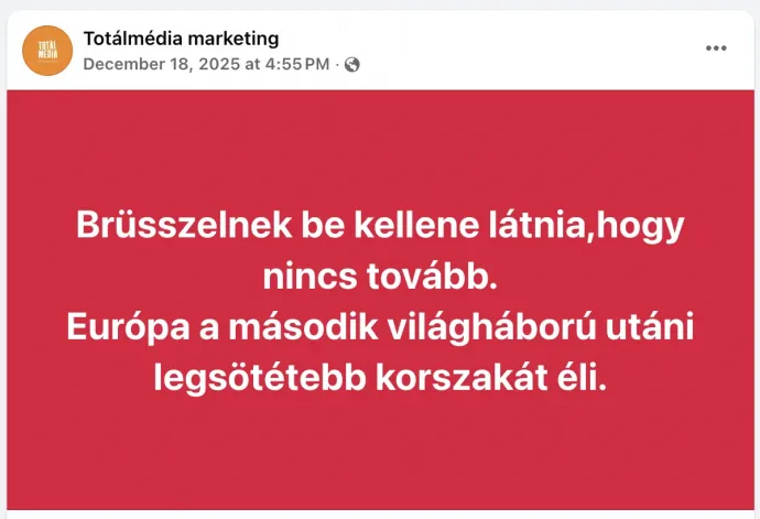 Brüsszel, Magyar Péter, Fidesz – az unásig ismert üzenetek – Forrás: Facebook