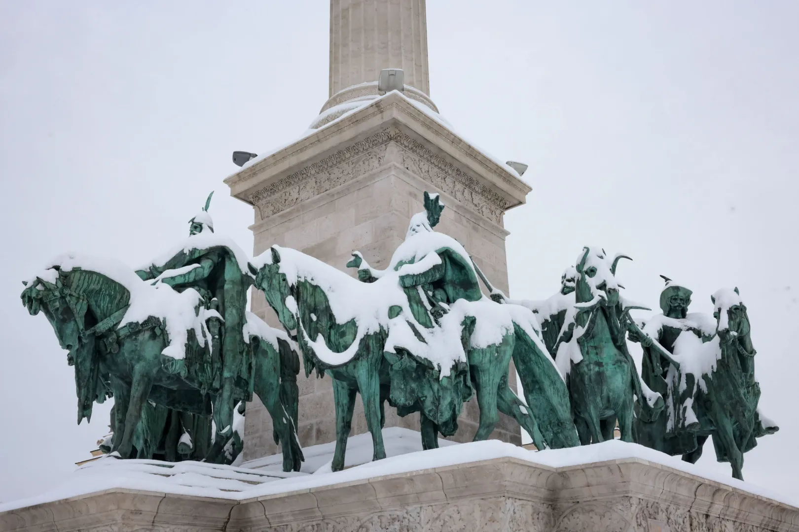 Hősök tere – Fotó: Hevesi-Szabó Lujza / Telex