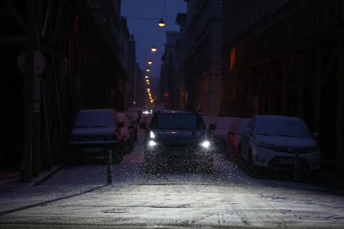 Így kapta el Budapestet az elmúlt másfél évtized legnagyobb havazása