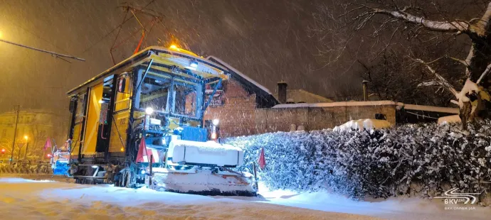 A HÓMUKI – Kép: BKV