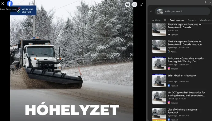 Forrás: Vitályos Eszter / Facebook