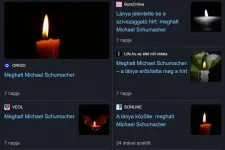 Néhány kormányközeli oldal lehozta Michael Schumacher halálhírét, csak éppen azt felejtették ki a címből, hogy egy amerikai íróról van szó