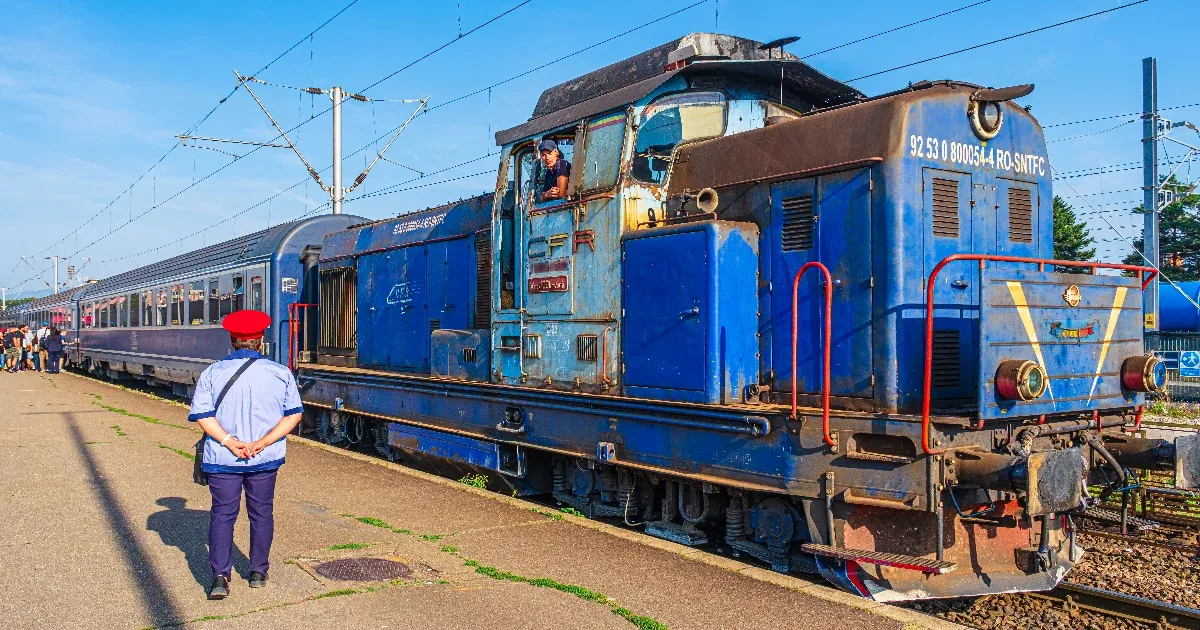 Ilyen is van: 78 perccel korábban érkezett meg egy vonat Romániában