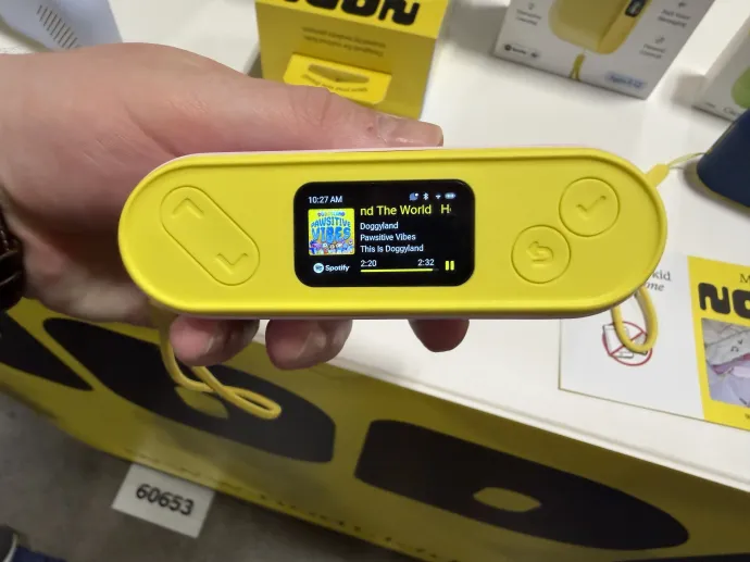 A Nodi Flip a 2026-os CES-en – Fotó: Világi Máté / Telex