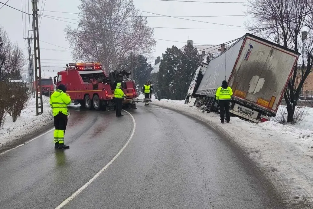 Öt vármegye húsz településén okozott áramkimaradást a hideg