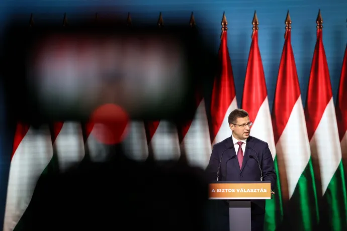 Gulyás Gergely, a Fidesz két lábon járó ChatGPT-je – Fotó: Huszti István / Telex