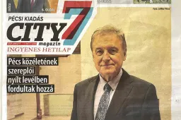 Négy év kihagyás után helyi magazinnak álcázva tért vissza a bulvárba csomagolt kormánypropaganda Pécsen