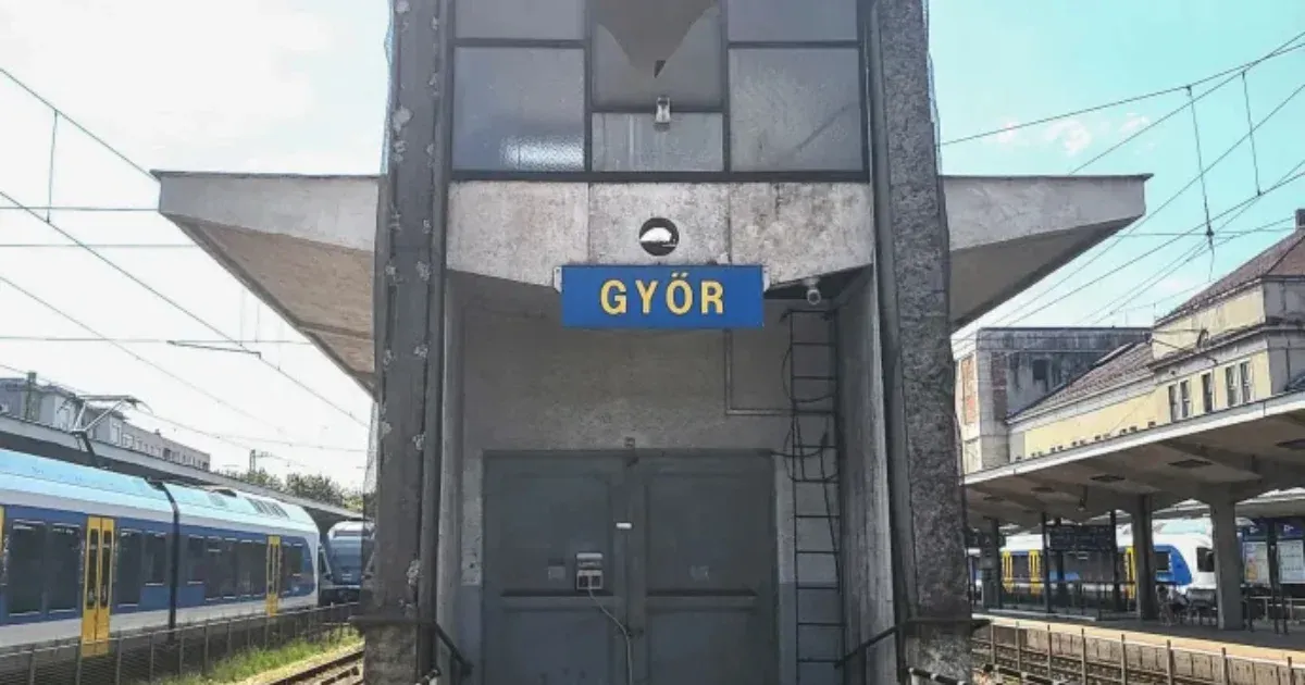 Síntörés miatt 10 km/órás sebességkorlátozást vezettek be a győri vasútvonalon