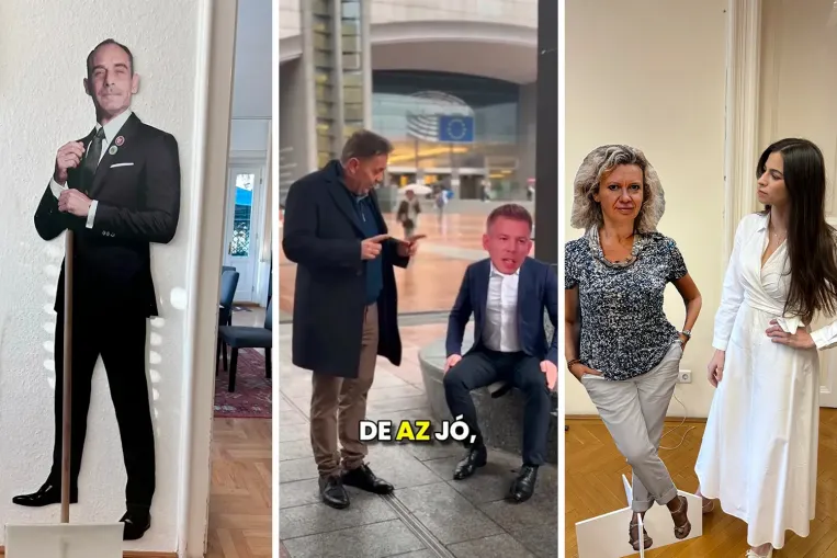 Azt hittük, a kartonfigura lesz 2026 csodafegyvere, de aztán jött Pócs János a kitömött Magyar Péterrel