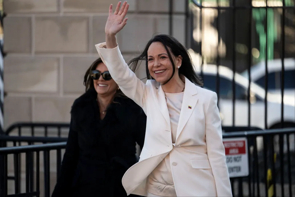 Machado azt állítja, átadta a Nobel-békedíját Trumpnak