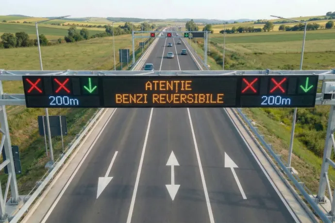 A forgalom függvényében változó menetirányú sávok megnyitására készülnek Besztercén