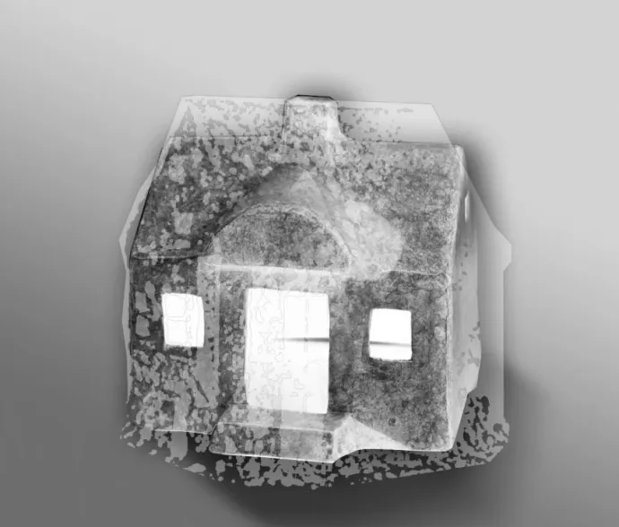 Várnai Gyula: Lételemek videóinstalláció – Fotó: ICA-D