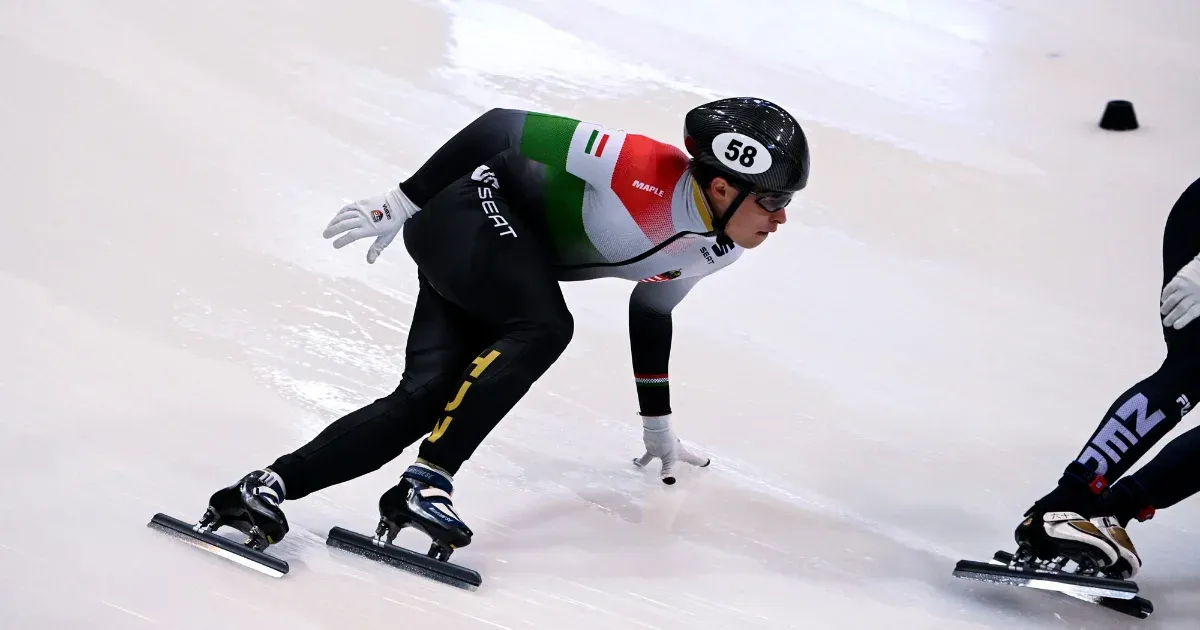 Kartörés vetett véget a magyar gyorskorcsolyázó olimpiai álmainak