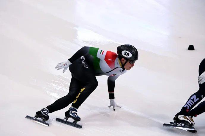 Kartörés vetett véget a magyar gyorskorcsolyázó olimpiai álmainak