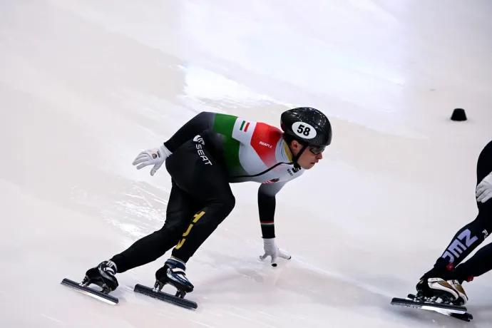 Kartörés vetett véget a magyar gyorskorcsolyázó olimpiai álmainak