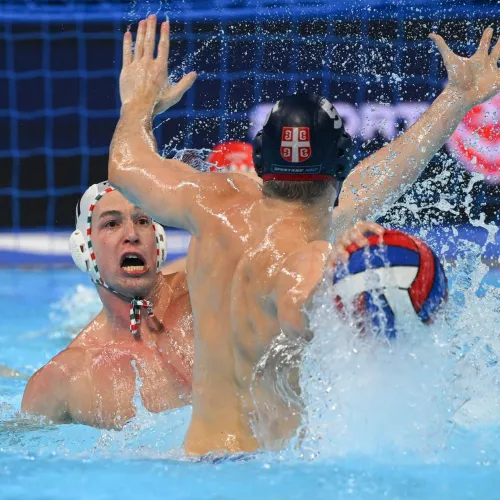 Centiken múlott az iksz, de a szerbek legyőzték a magyar vízilabdacsapatot az Eb-n Kép