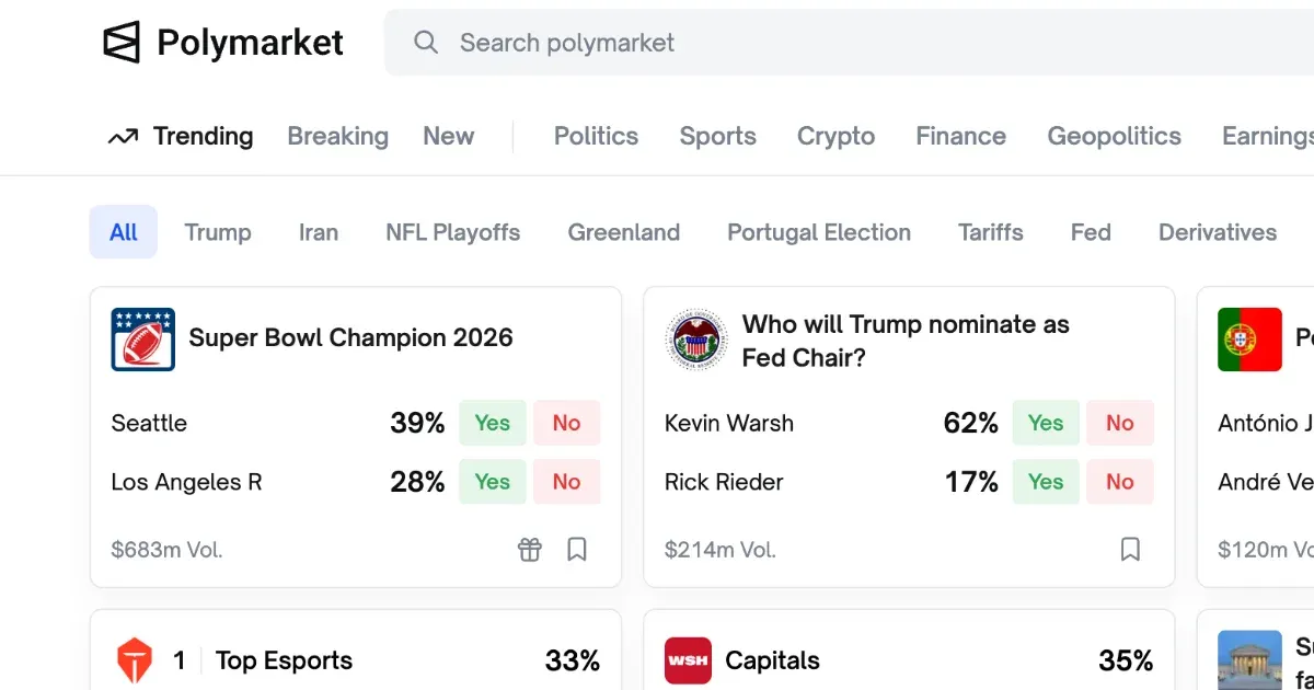 Kitiltották a Polymarketet Magyarországról