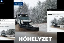 Vitályos Eszter szerint jogtiszta a hókotrós fotója, de a képet soha senki nem vette meg Magyarországról