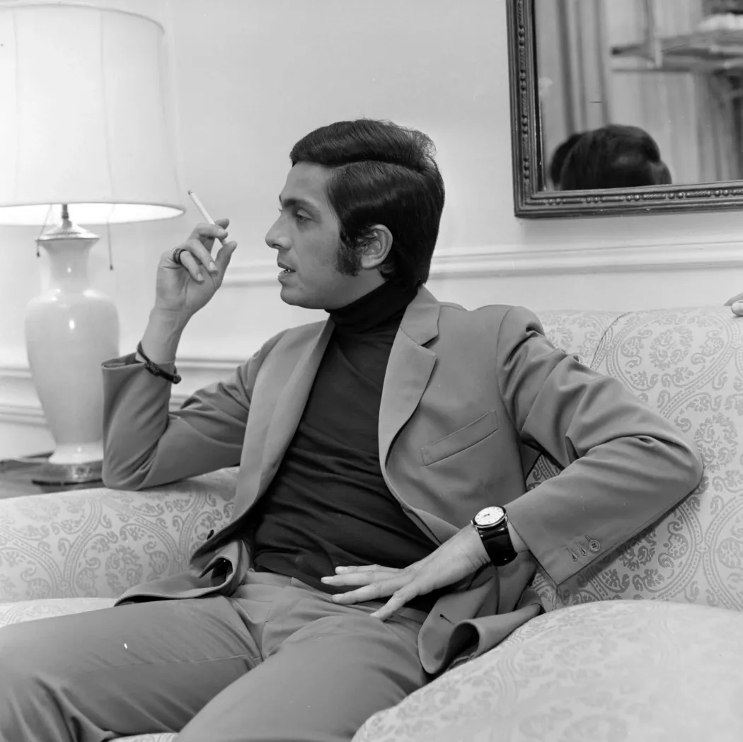 Valentino Garavani New Yorkban 1967. szeptember 28-án, a Coty Fashion Awards Dinner rendezvény után – Fotó: Nick Machalaba / WWD / Penske Media / Fairchild Publishing / Getty Images