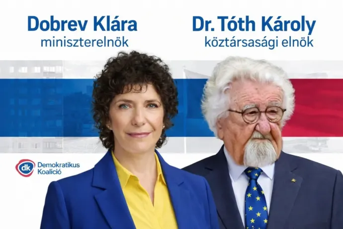 Ölel benneteket dr. Tóth Károly, a DK köztársasági elnöke, aki valójában nem létezik