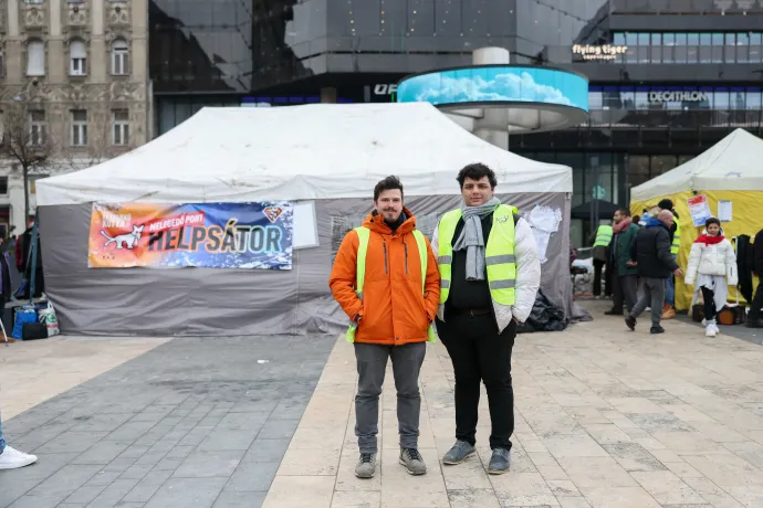 A felső képen Szabó Márton Csoki és Lakatos Ádám – Fotó: Bődey János / Telex