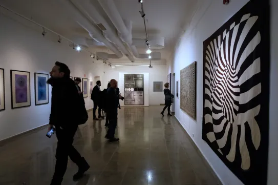 Ritkán látható alkotásokkal és rengeteg programmal kezdődött a jubileumi Vasarely-évad Pécsen