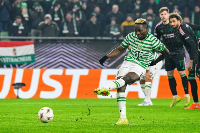 Bombagólt kapott a Fradi, 1–1-re végzett az El-ben a Panathinaikosz ellen, amivel a hetedik helyen áll