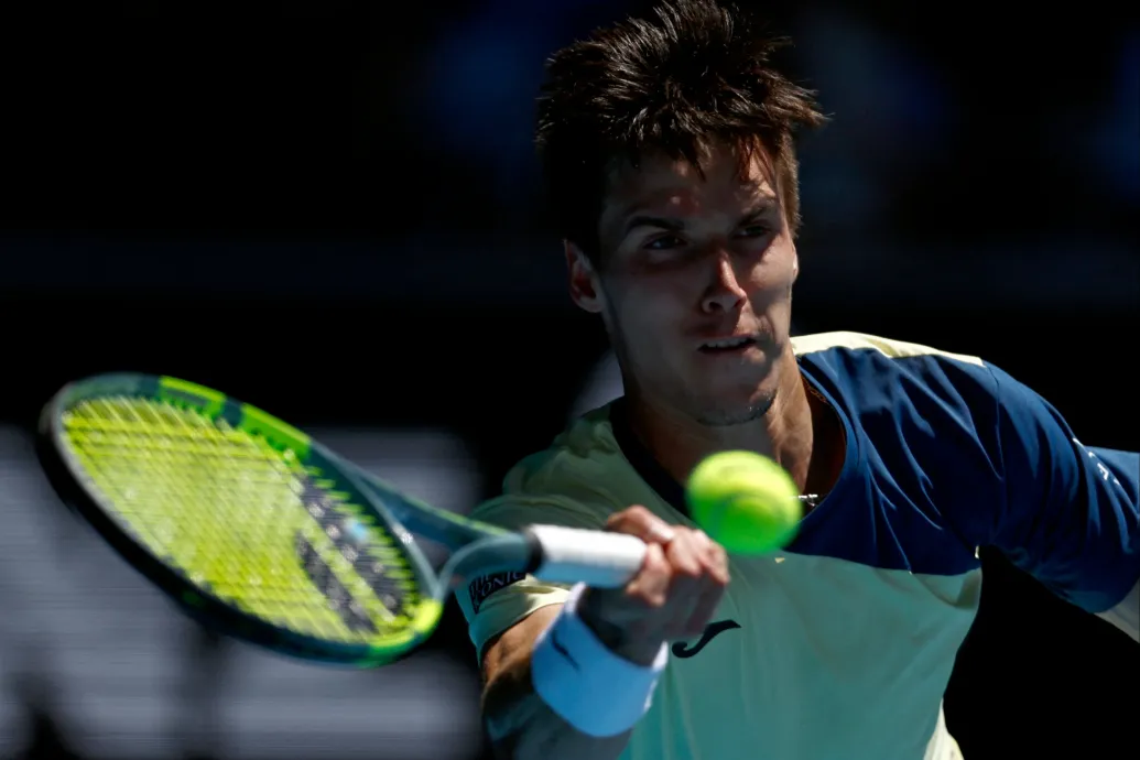 Kétszettes vezetés után kikapott Marozsán Fábián az Australian Openen