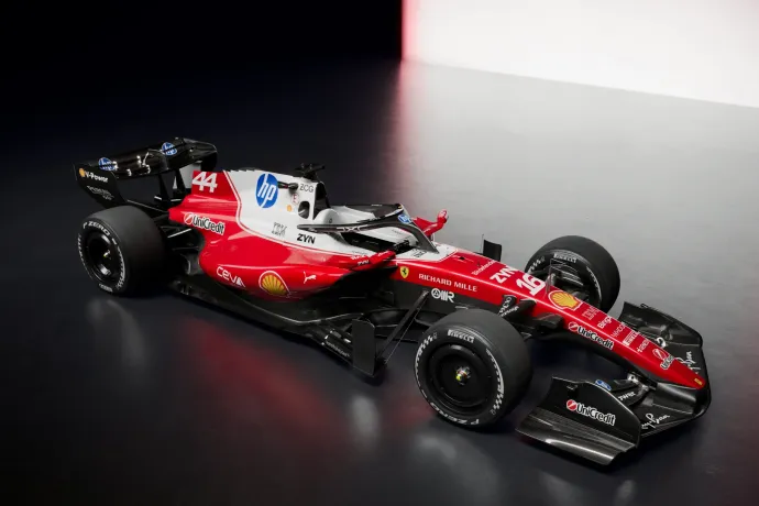 Forma–1: piros-fehér lesz a Ferrari 2026-os versenyautója