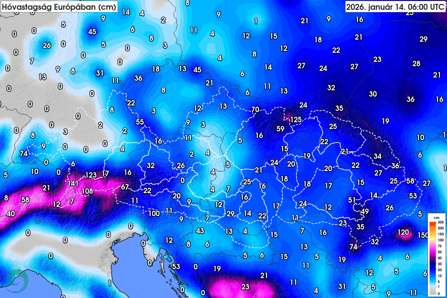 A HungaroMet adataiból készítette: Bakró-Nagy Ferenc / Telex