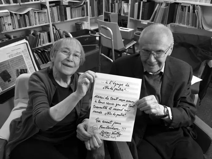 Kurtág Márta és Kurtág György – Fotó: Gőz László / BMC