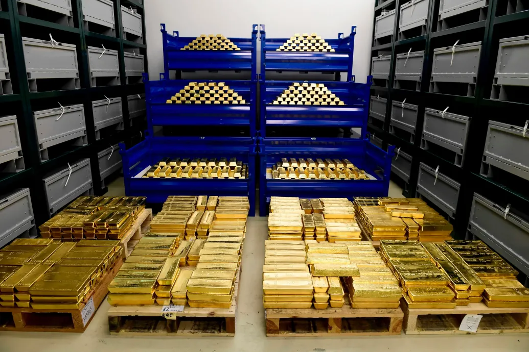 Több mint 70 százalékkal nőtt a magyar aranytartalék értéke