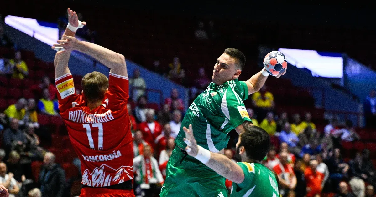 Kézi-Eb: mínusz hétről mentette döntetlenre meccsét Svájc ellen a válogatott