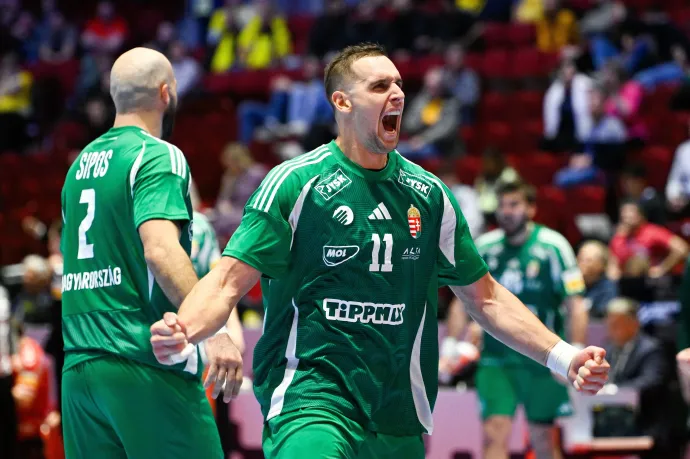 Ligetvári a gólja után – Fotó: Hegedüs Róbert / MTI